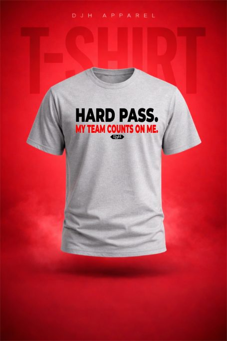 Hard Pass Ash Gray T-shirt