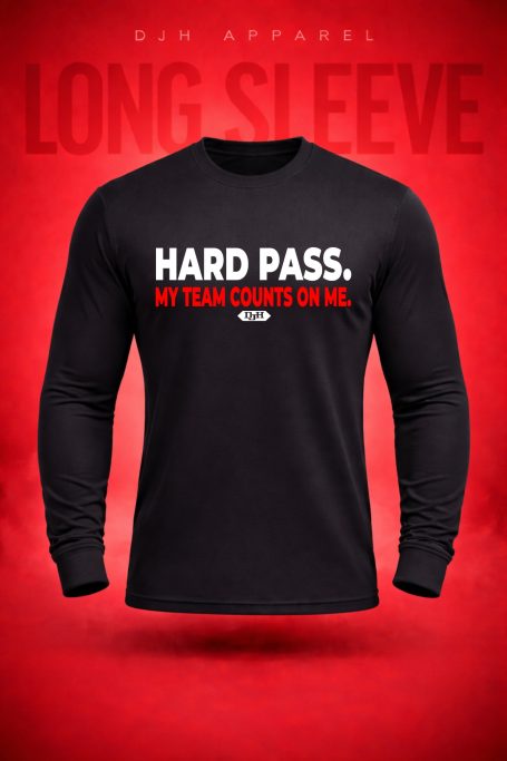 Hard Pass Black Dri Performance Long Sleeve